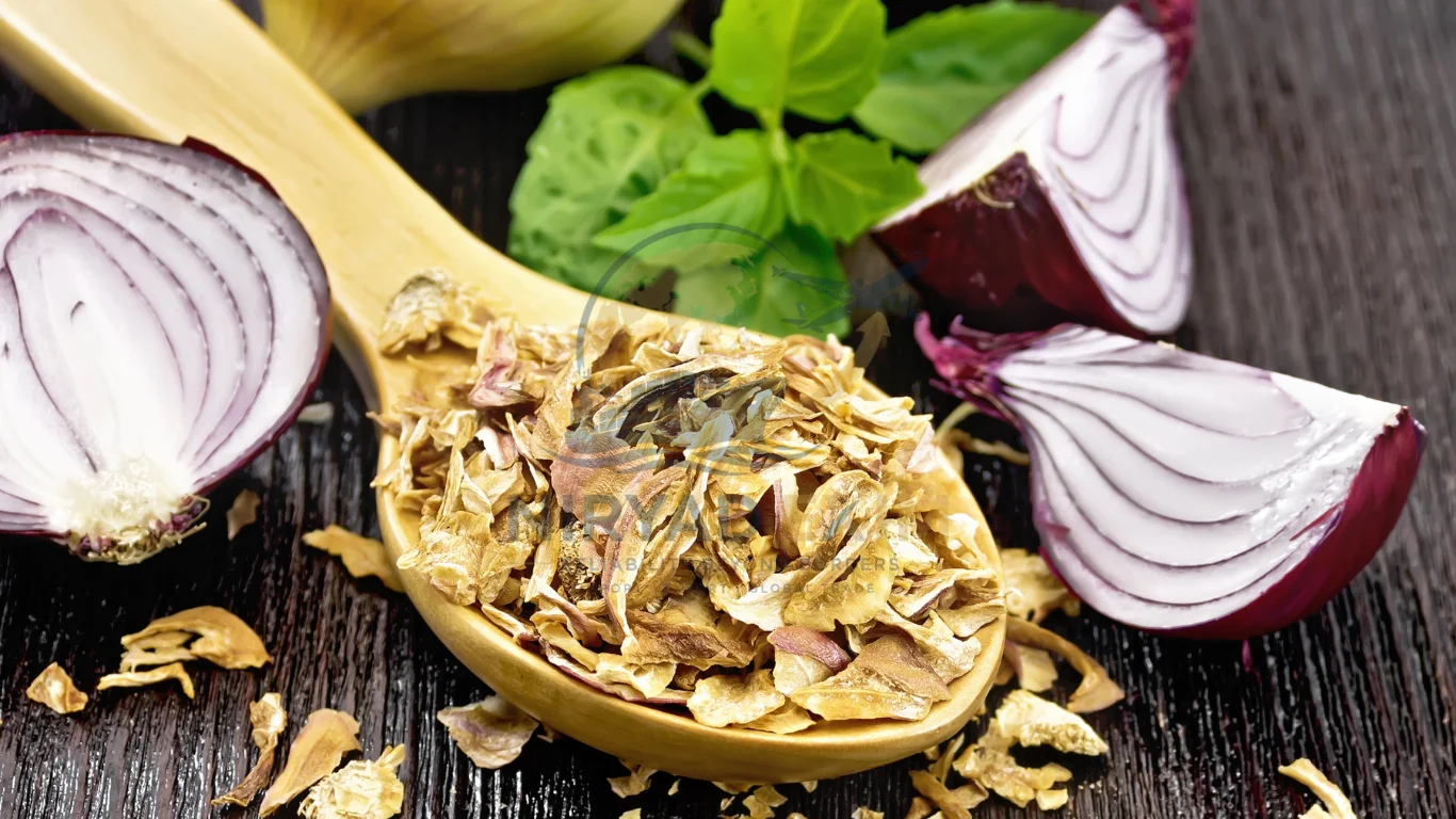 Premium Dehydrated Onion Flakes Exporter from India